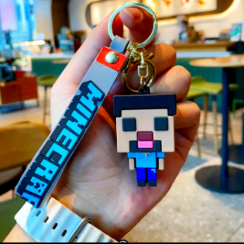 Minecraft key chain